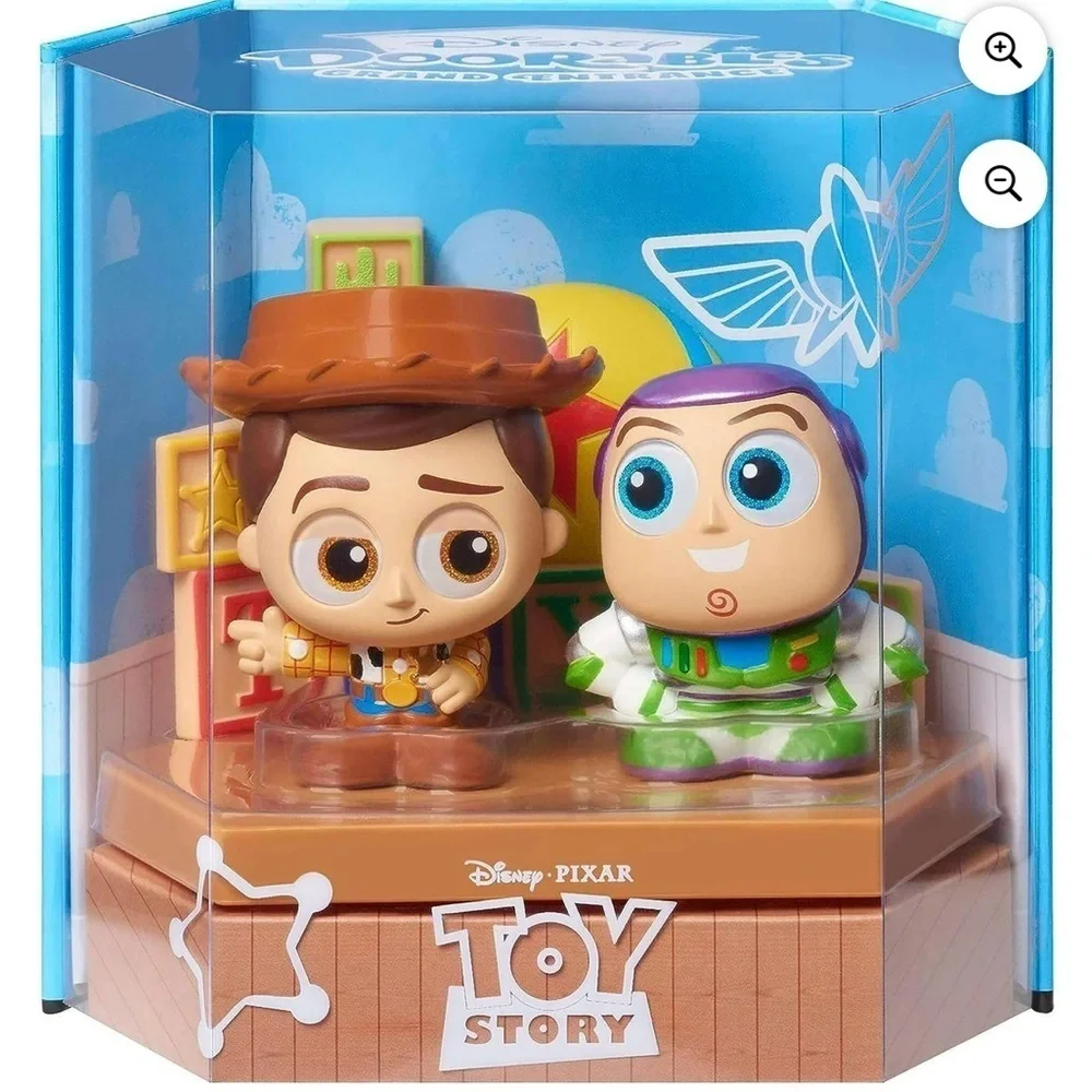 Disney Doorables Grand Entrance Woody & Buzz Figure Set NEW Toy Story